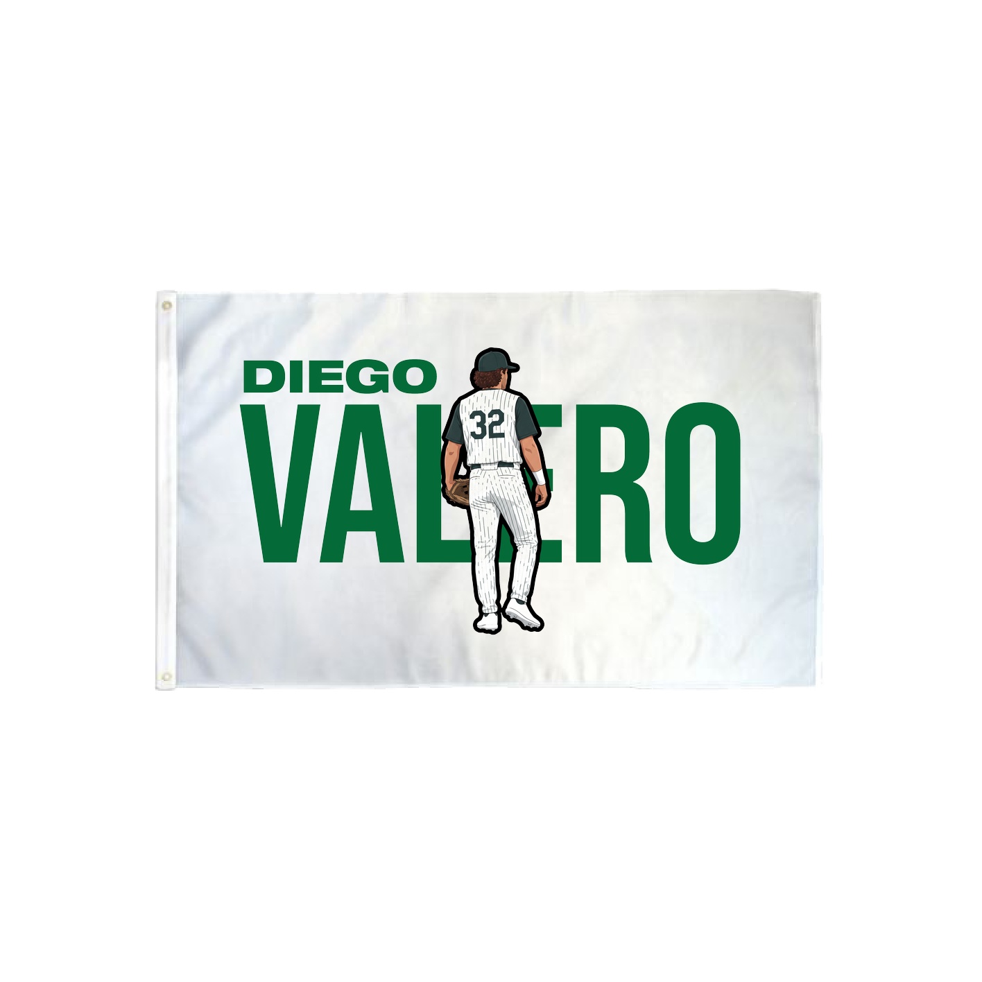 3x5 Flag — Player Name in Classic