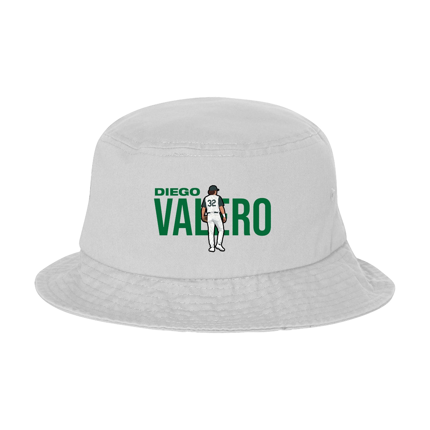 Bucket Cap — Player Name in White