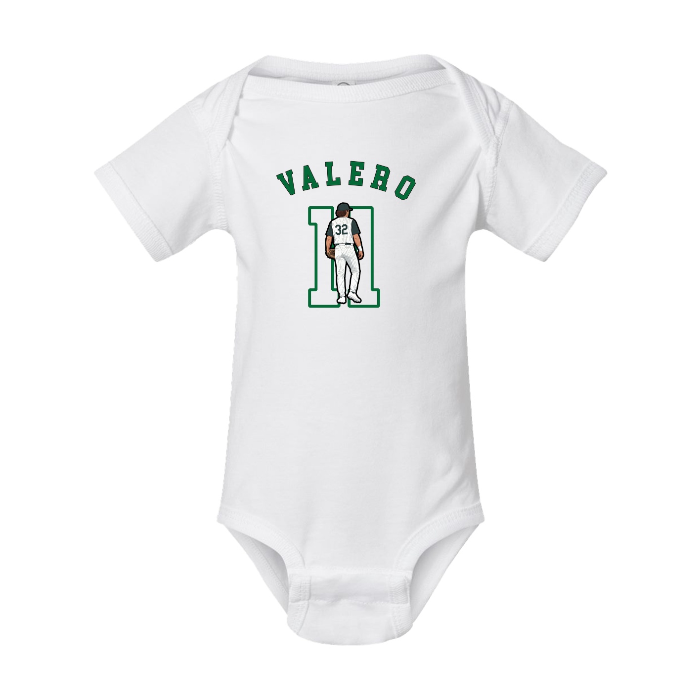 Baby Onesie — Shirsey Arch in White