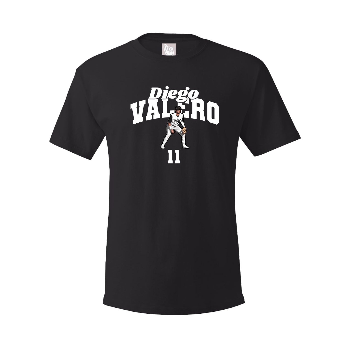 Youth Tee — Signature Arch in Black