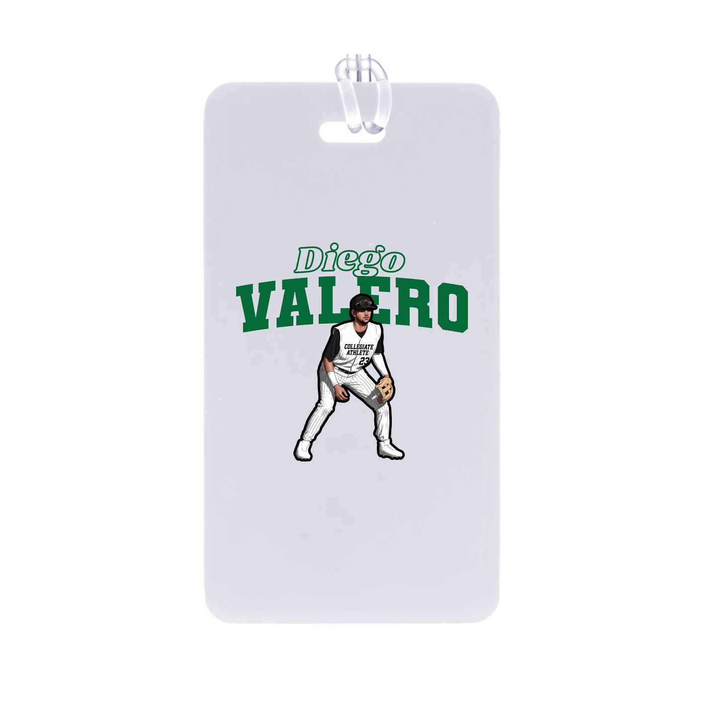 Bag Tag — Name Arch in Classic