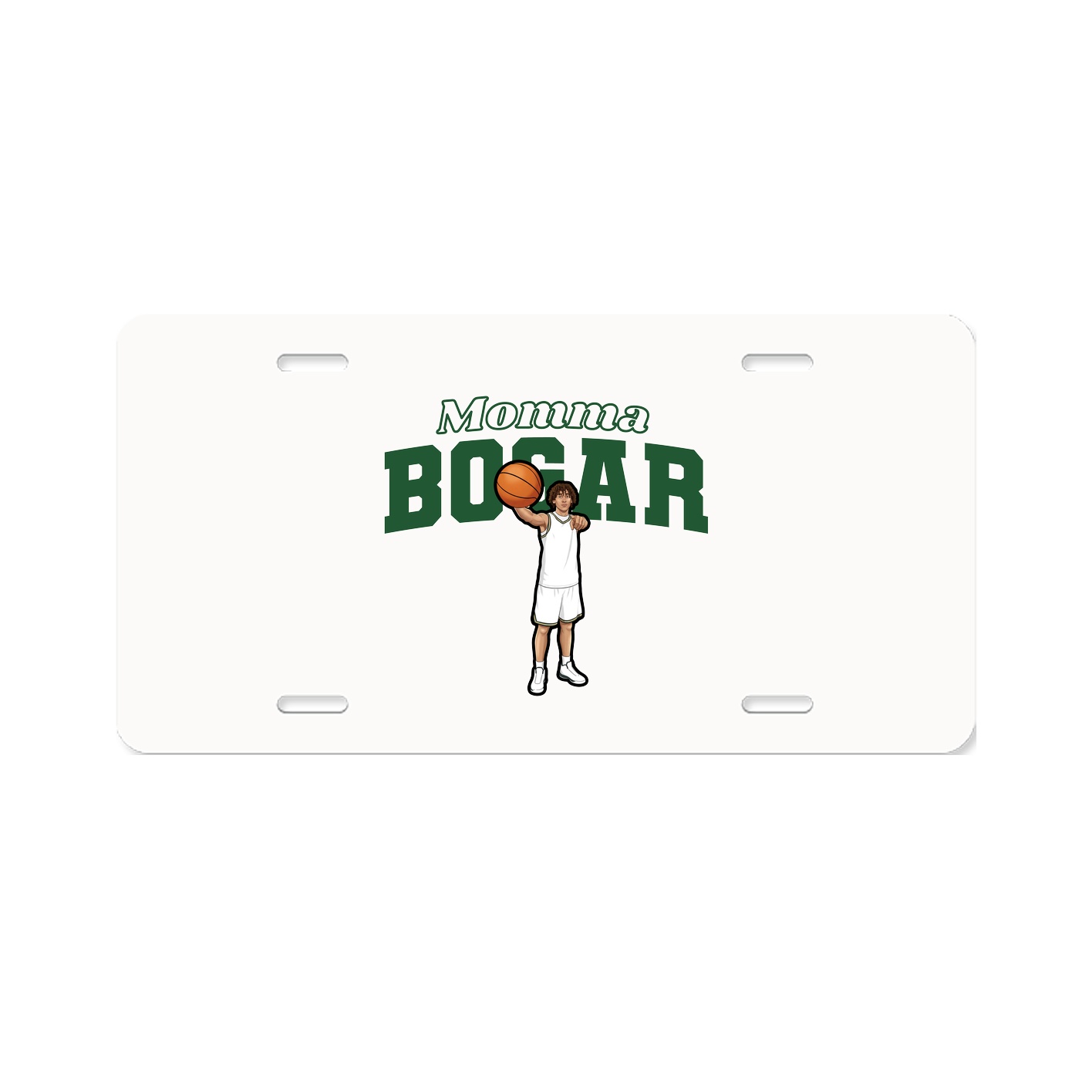 License Plate — Mothers Day Block in Classic