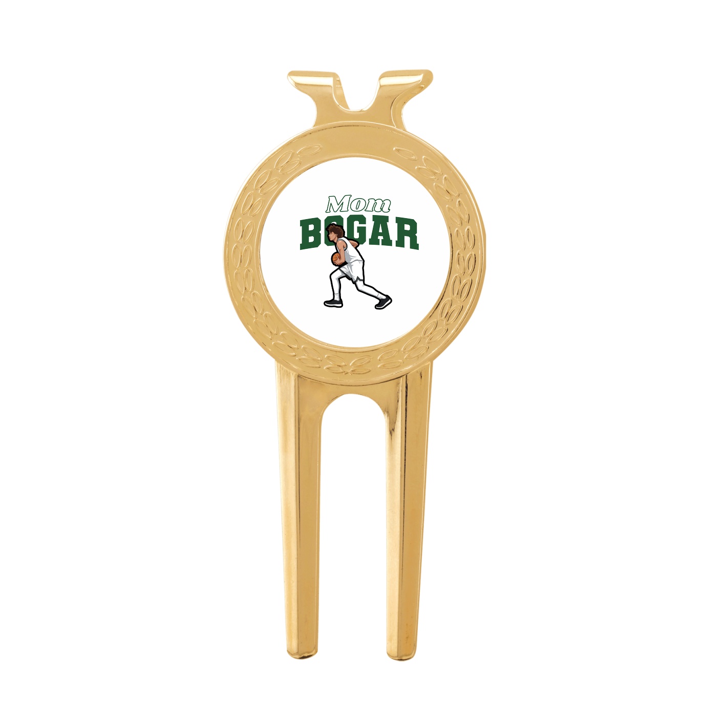 Divot Tool with Ball Marker — Mothers Day Block in Classic