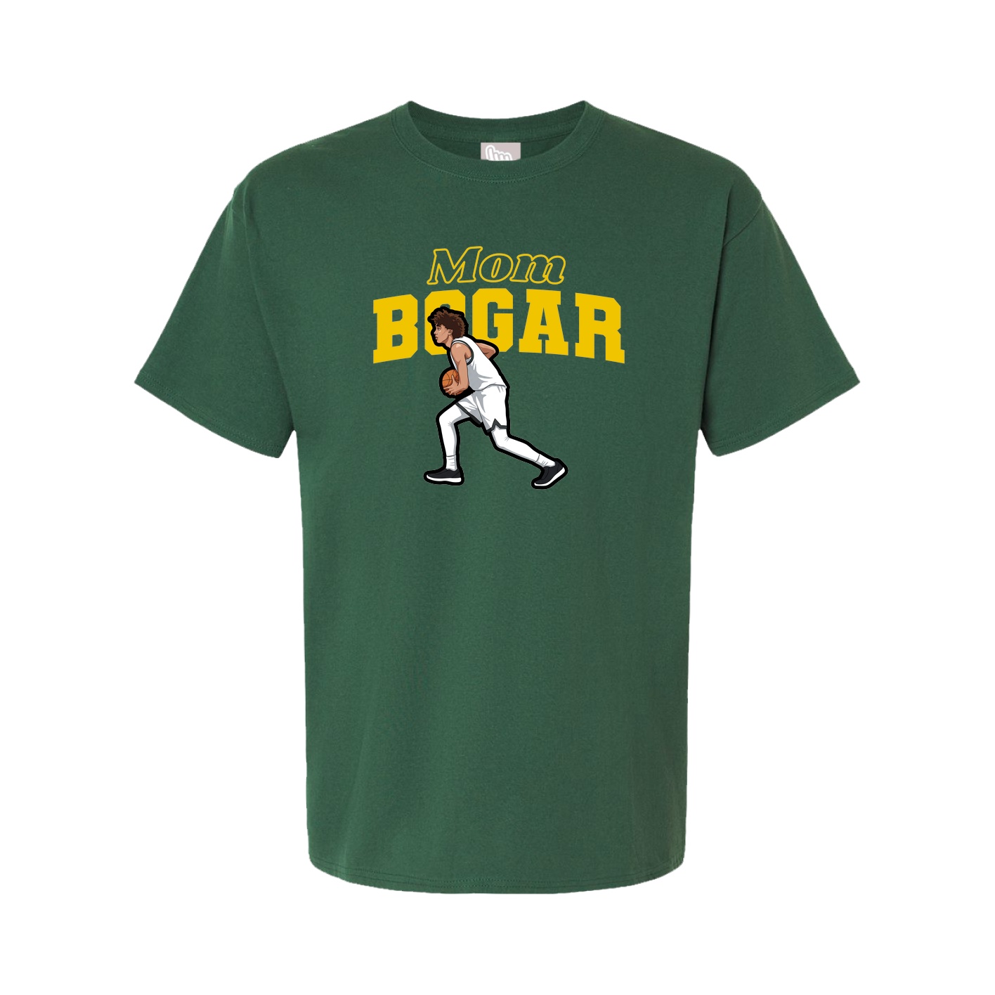 Youth Tee — Mothers Day Block in Green