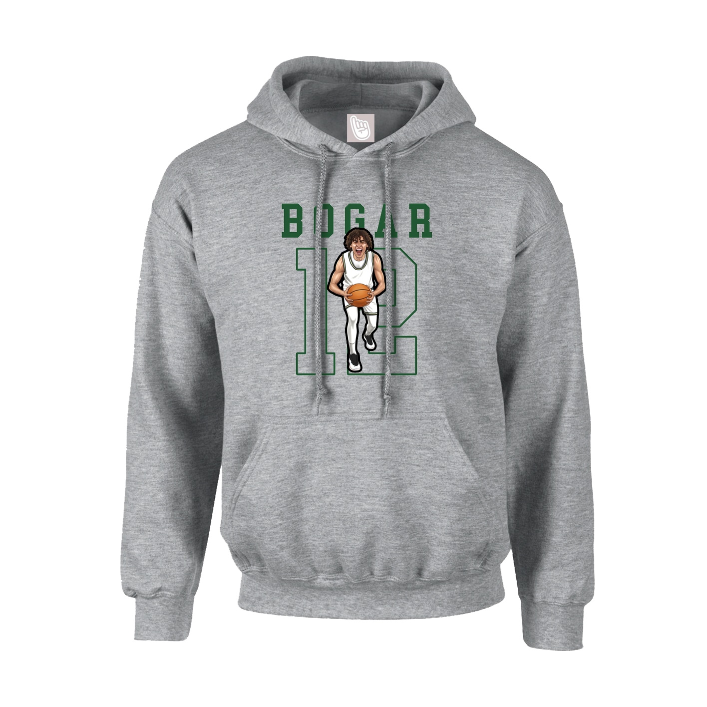 Hoodie — Shirsey in Grey