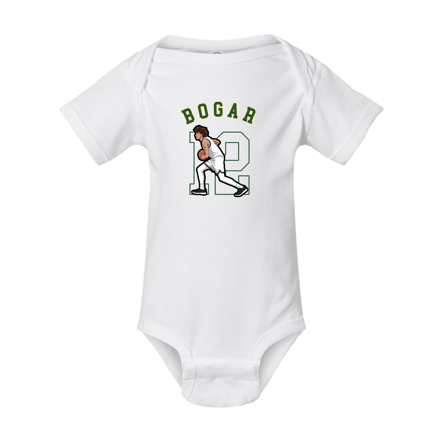Baby Onesie — Shirsey Arch in White