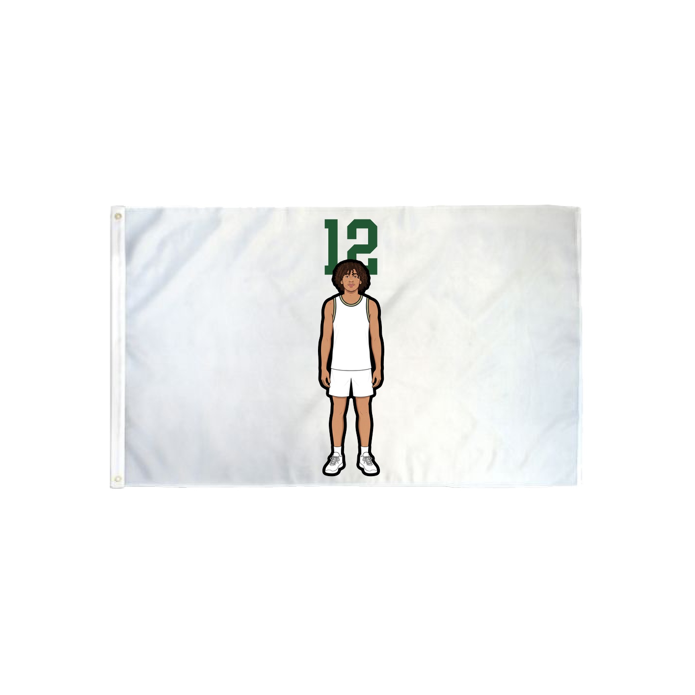 3x5 Flag — Number Top in Classic