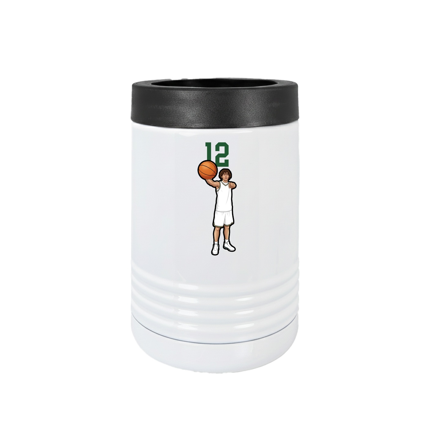 Beverage Holder — Number Top in White