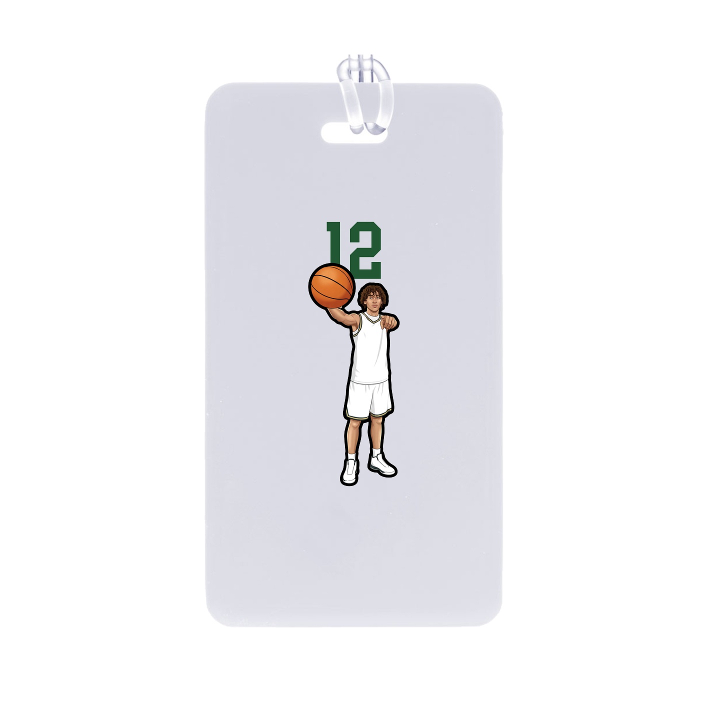 Bag Tag — Number Top in Classic