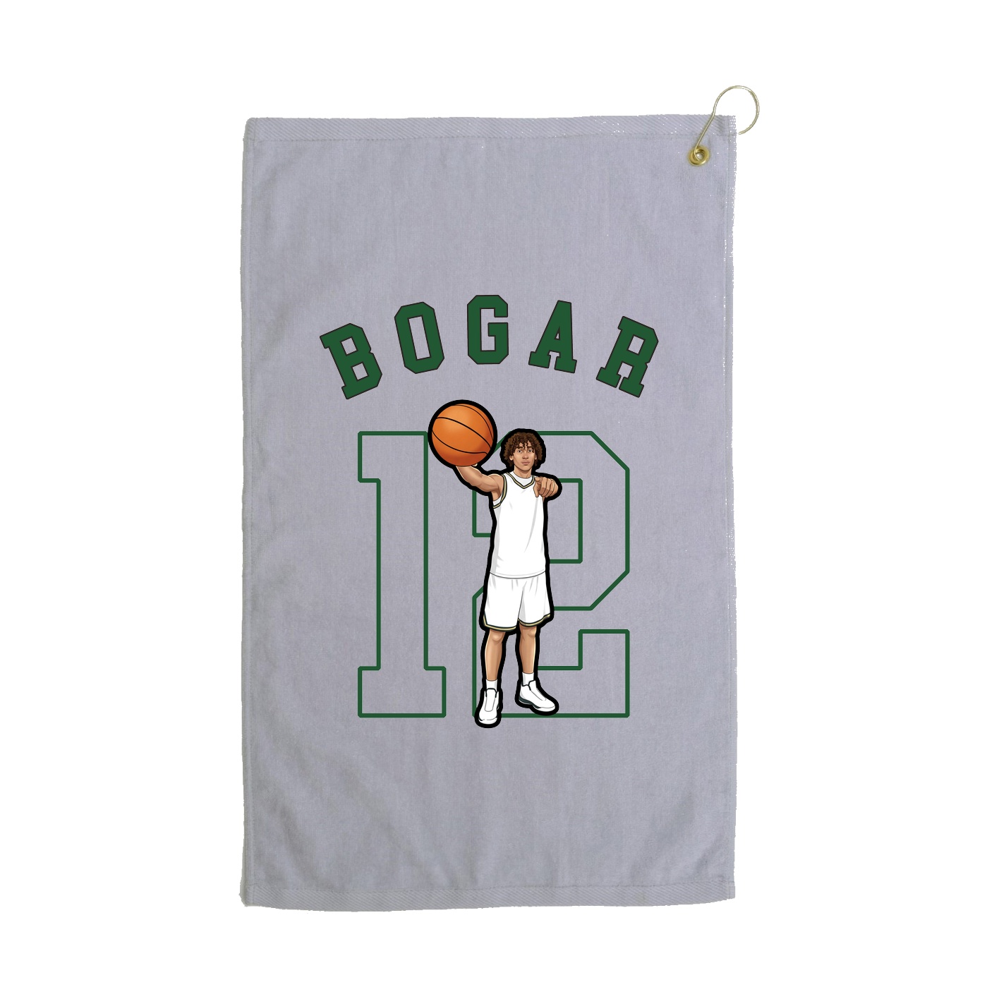 Golf Towel — Shirsey Arch in Grey
