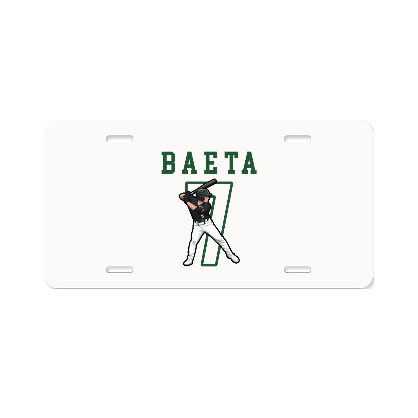 License Plate — Shirsey in Classic
