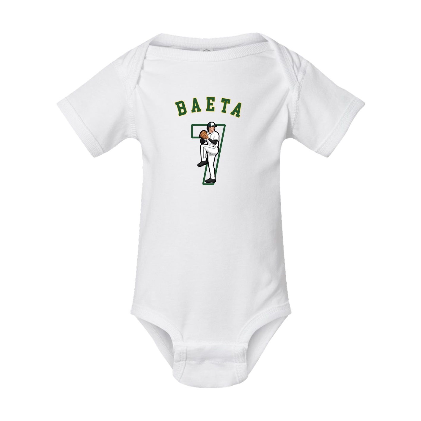 Baby Onesie — Shirsey Arch in White