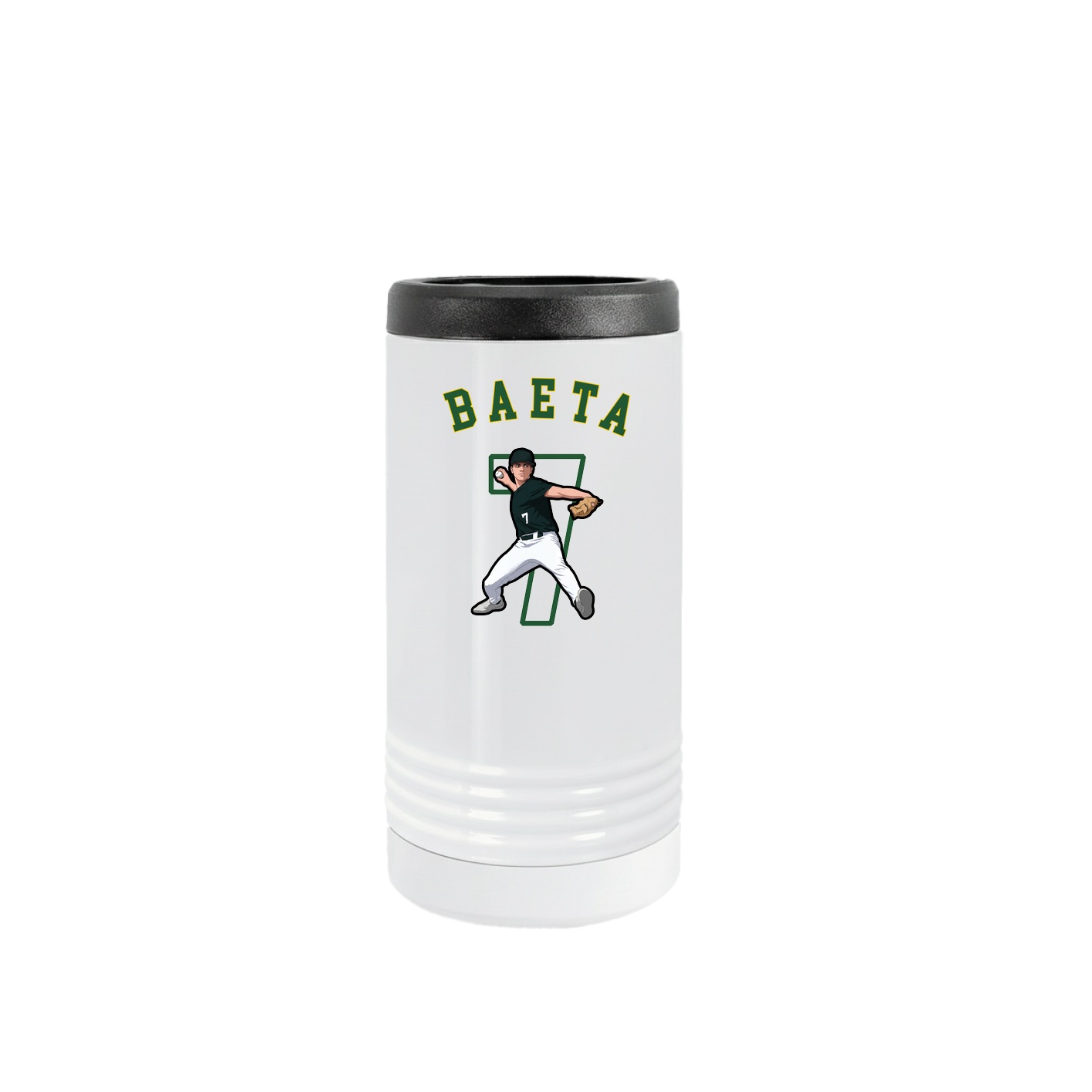 Slim Beverage Holder — Shirsey Arch in White