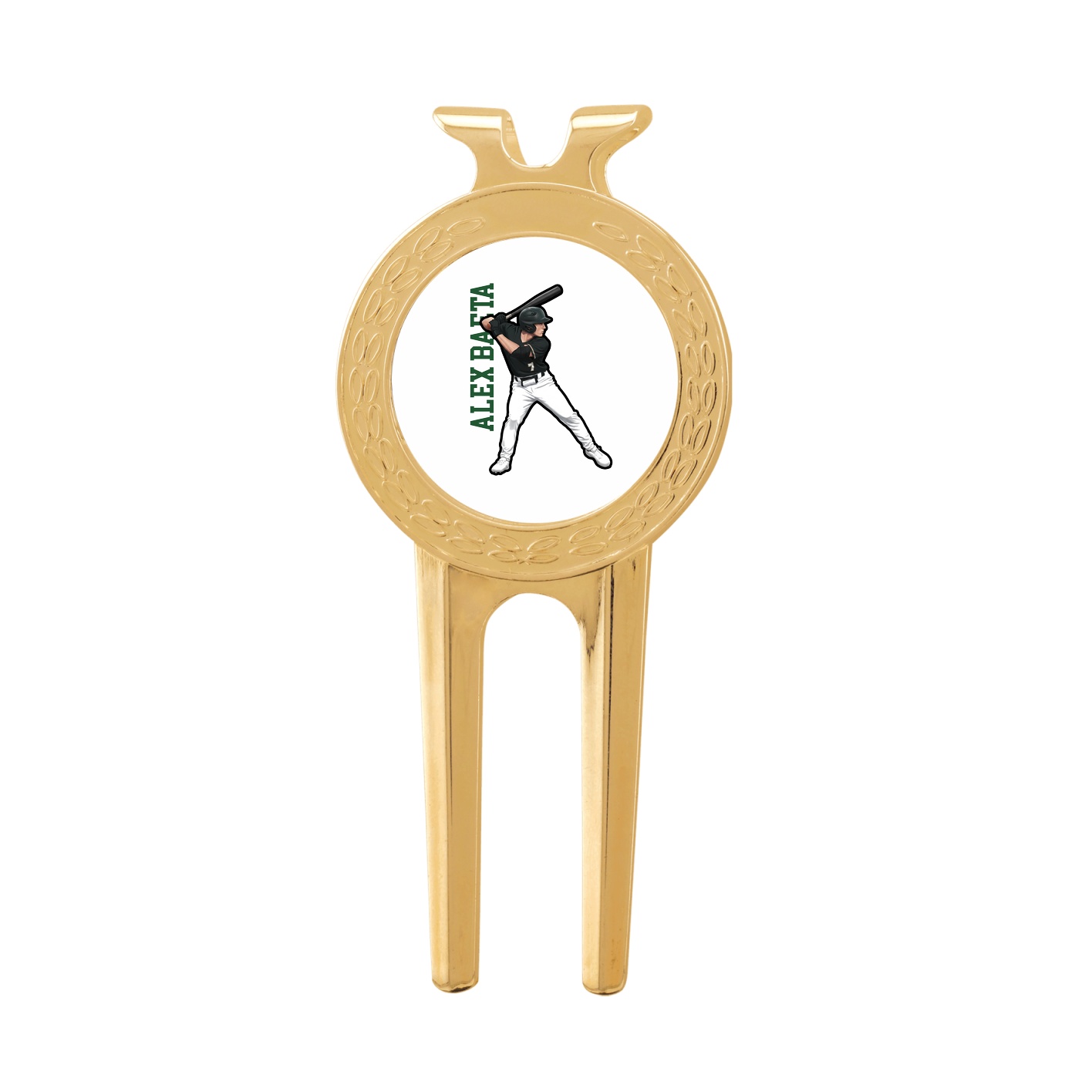 Divot Tool with Ball Marker — Name Vertical in Classic