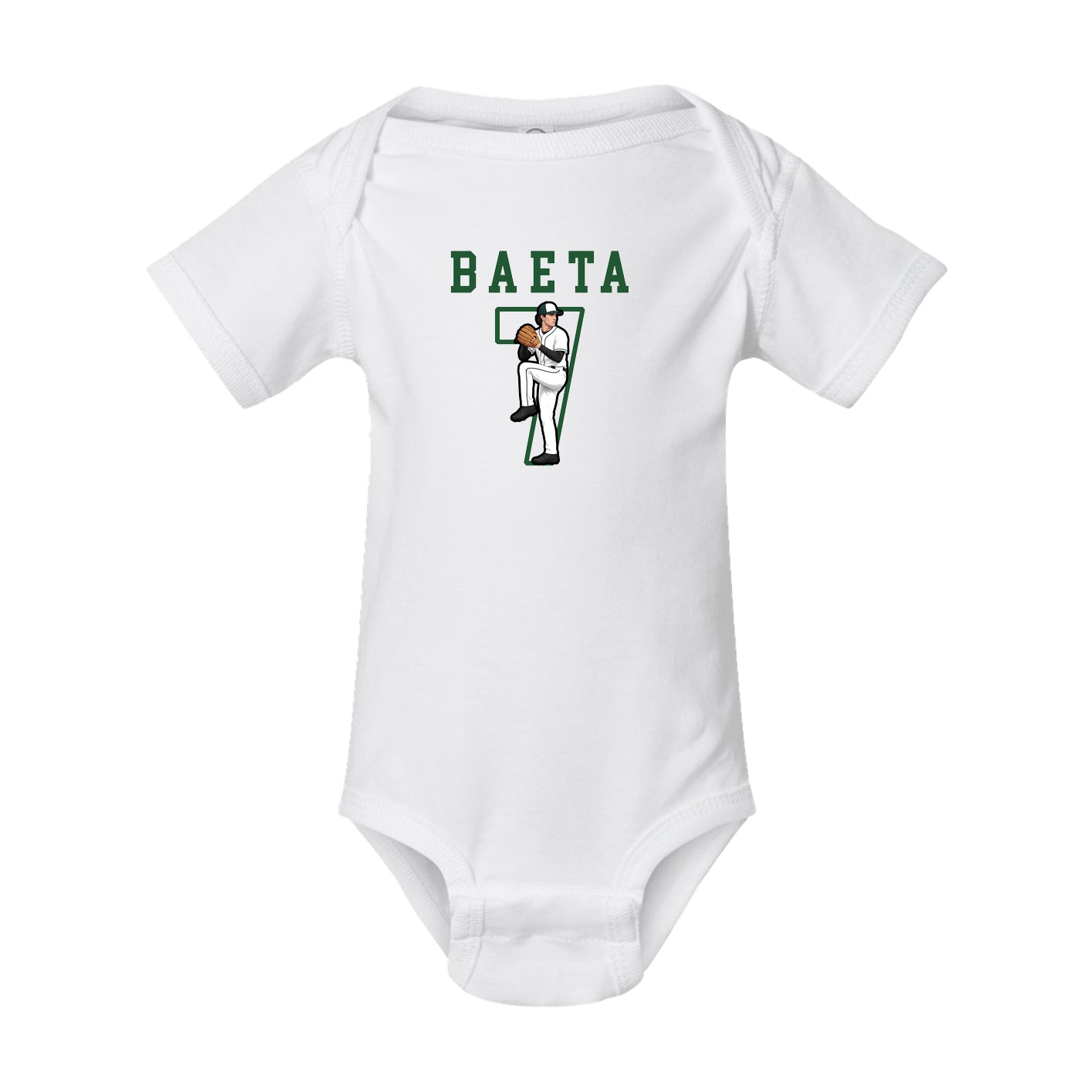 Baby Onesie — Shirsey in White