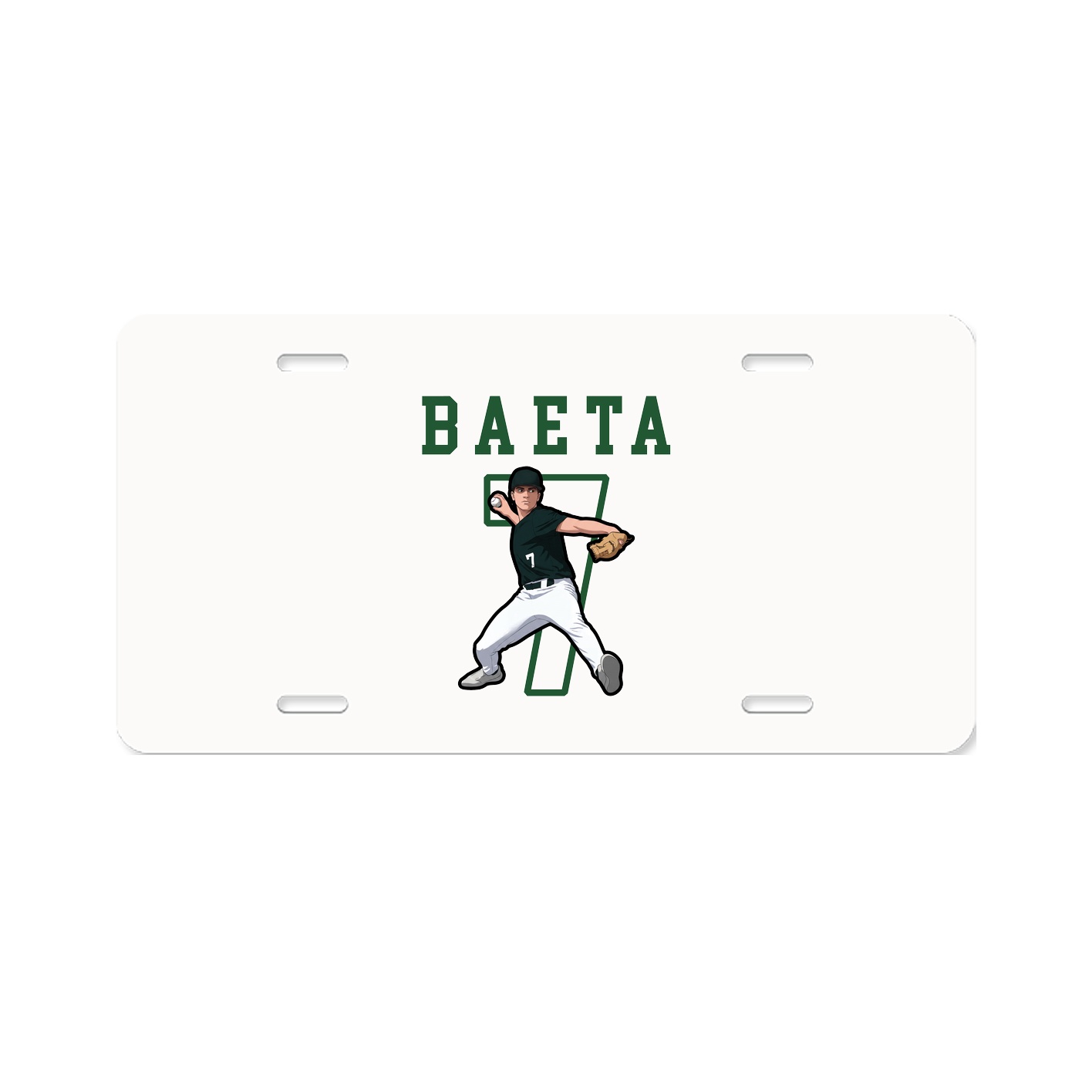 License Plate — Shirsey in Classic