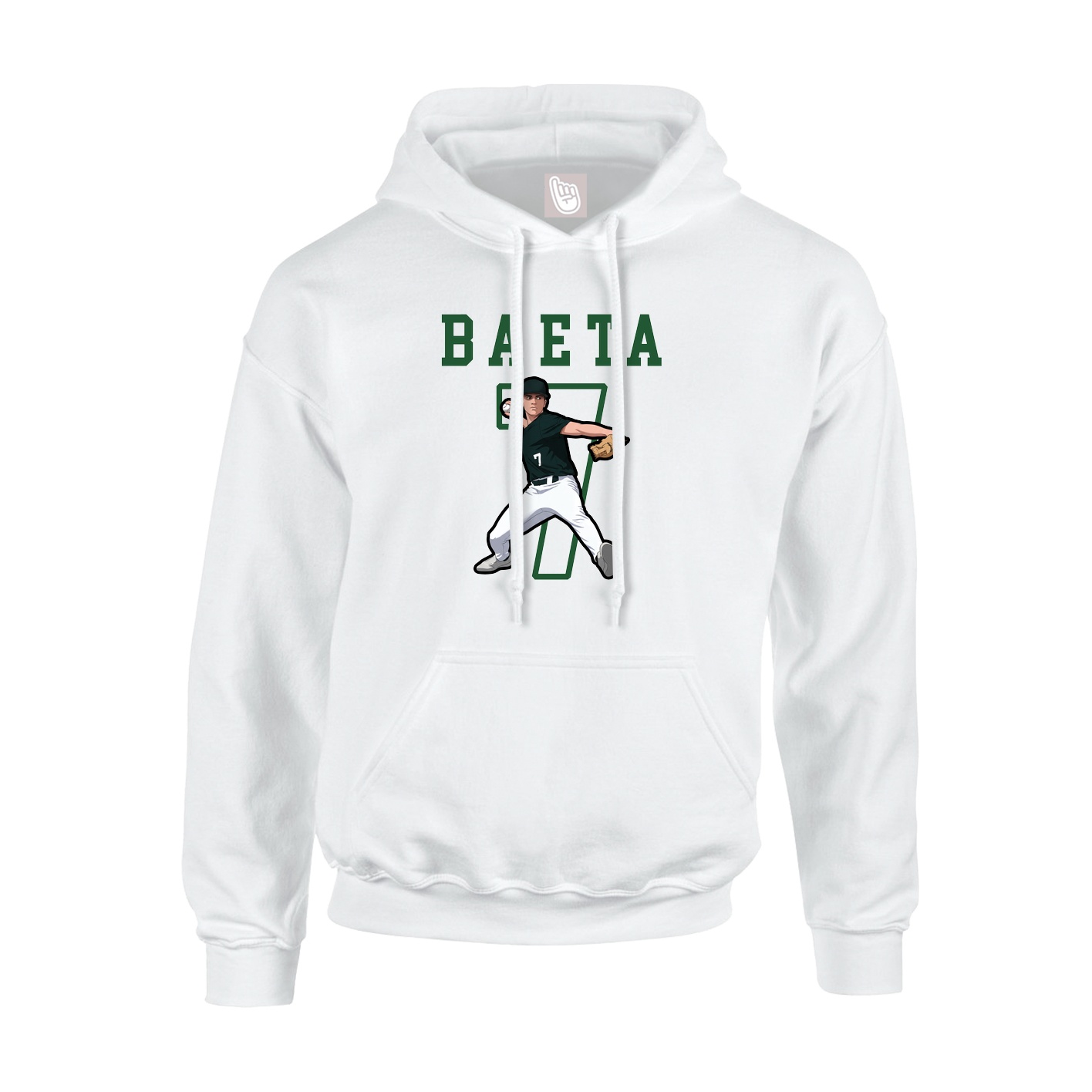 Youth Hoodie — Shirsey in White