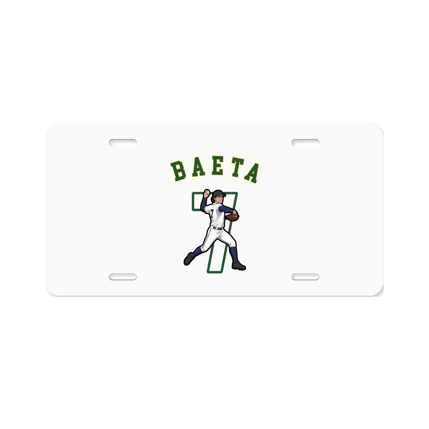 License Plate — Shirsey Arch in Classic