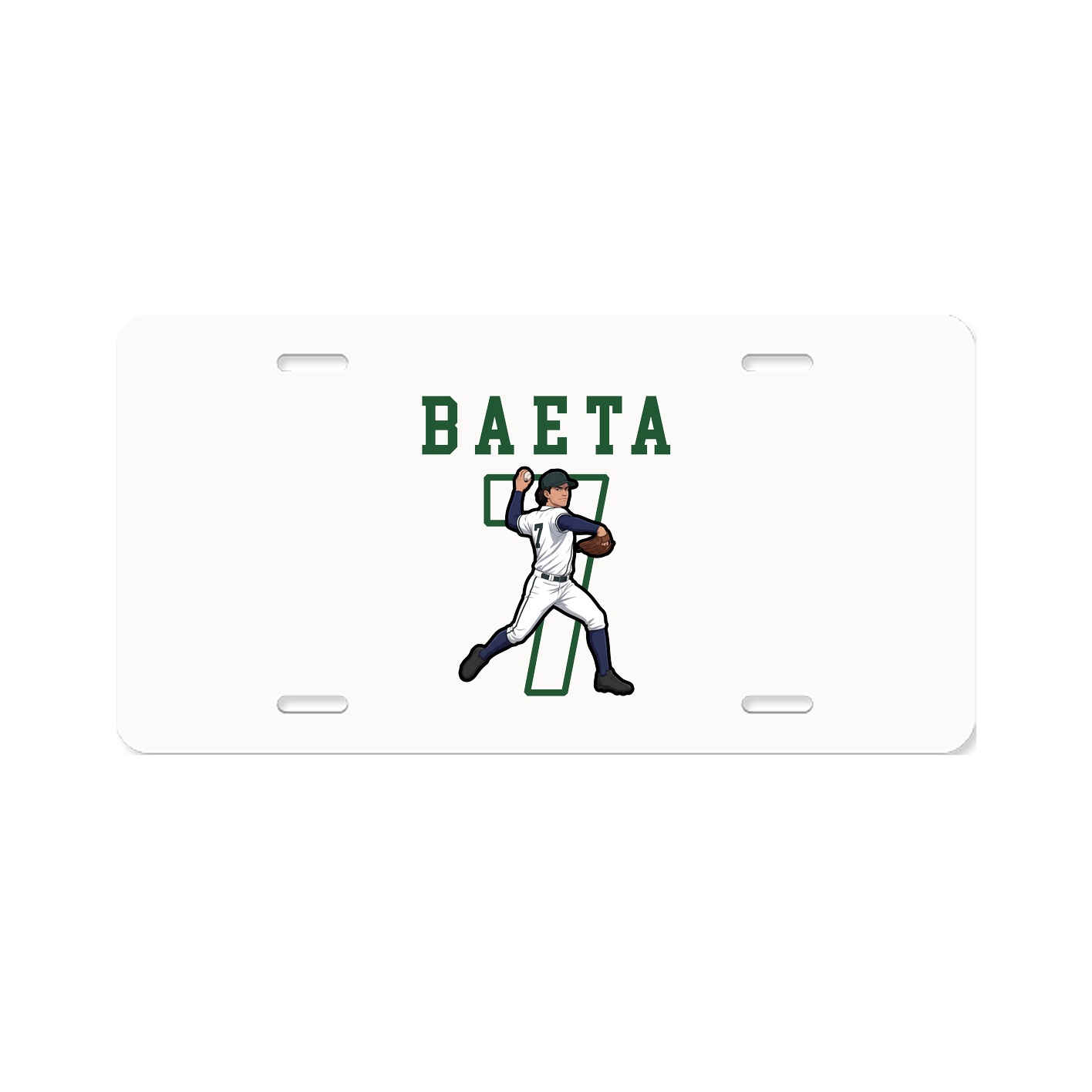 License Plate — Shirsey in Classic