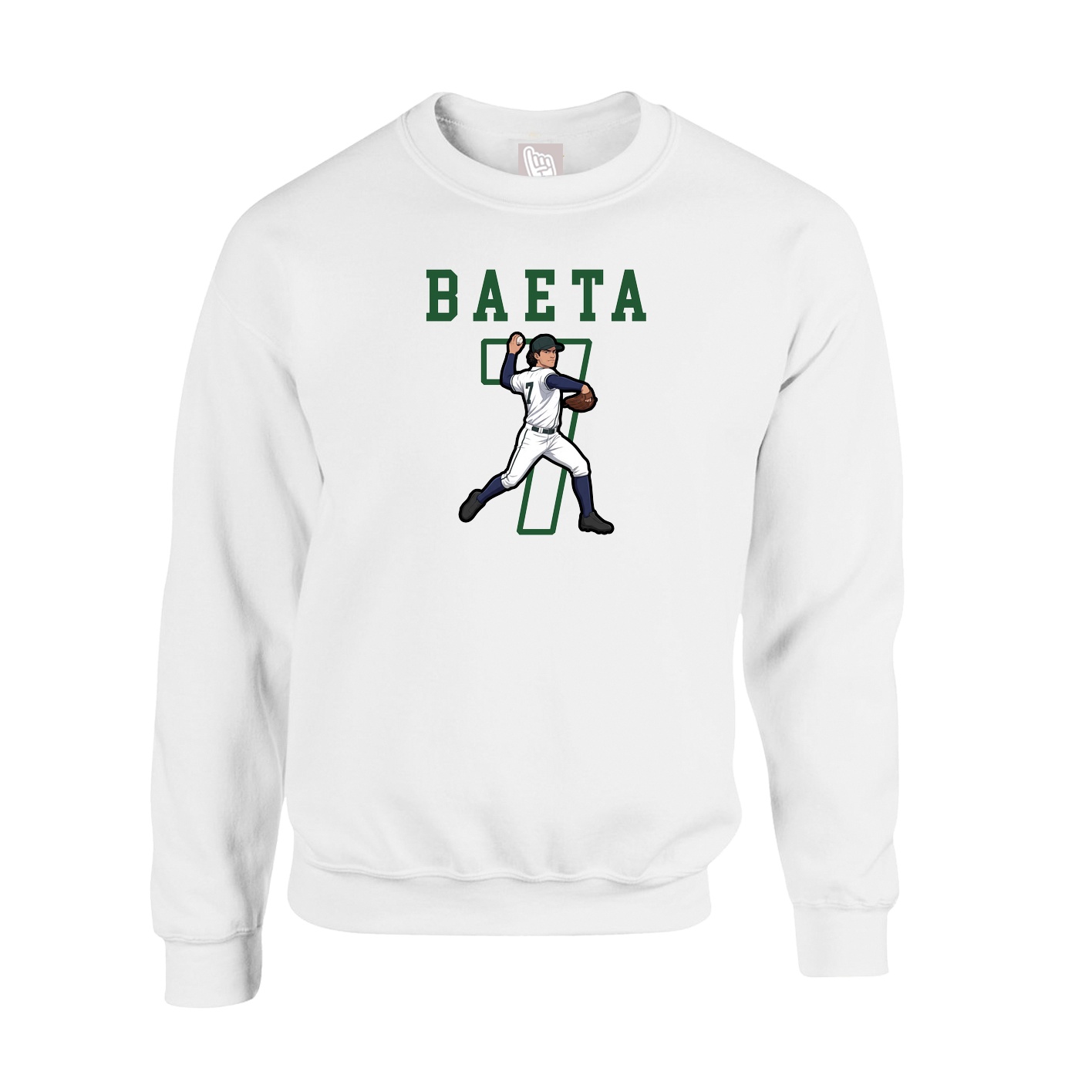 Fleece Crew — Shirsey in White