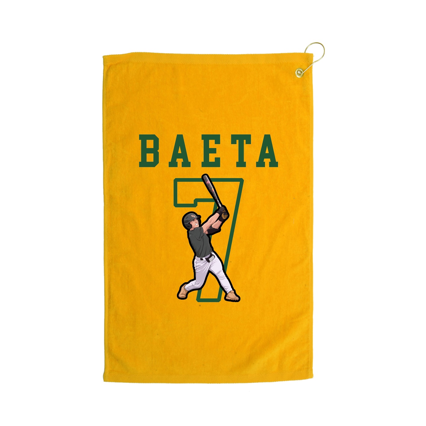 Golf Towel — Shirsey in Gold