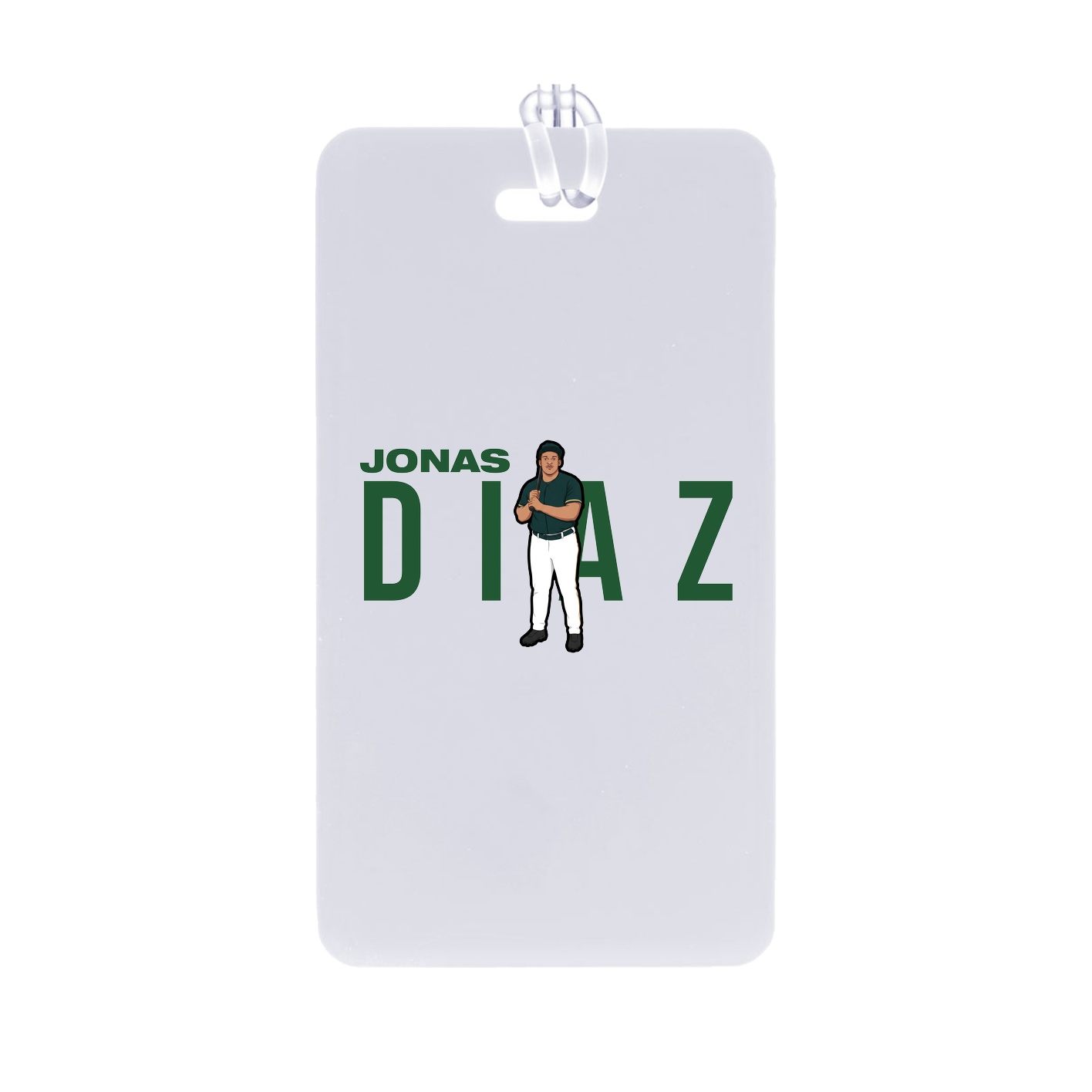 Bag Tag — Player Name in Classic