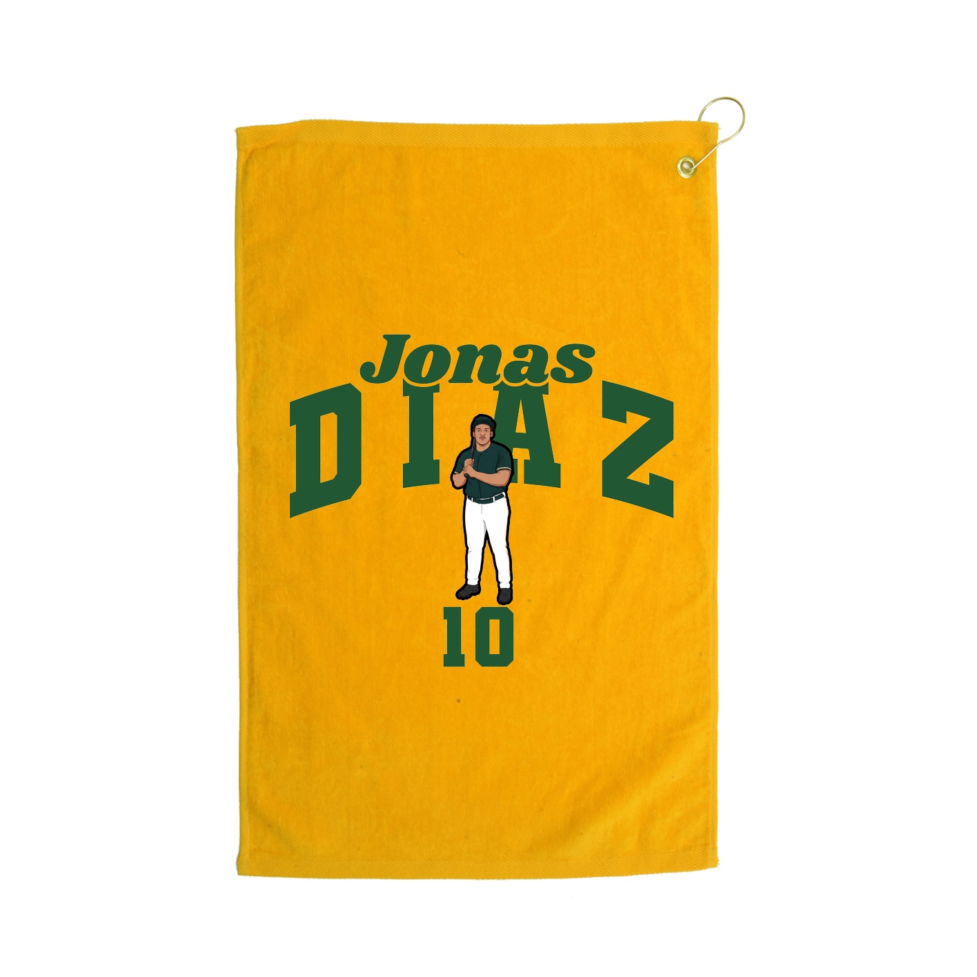 Golf Towel — Signature Arch in Gold