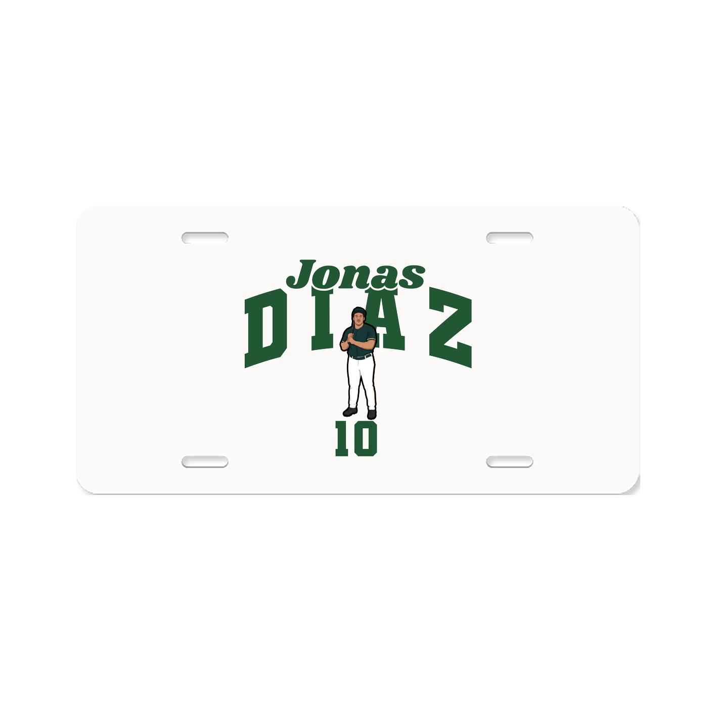 License Plate — Signature Arch in Classic
