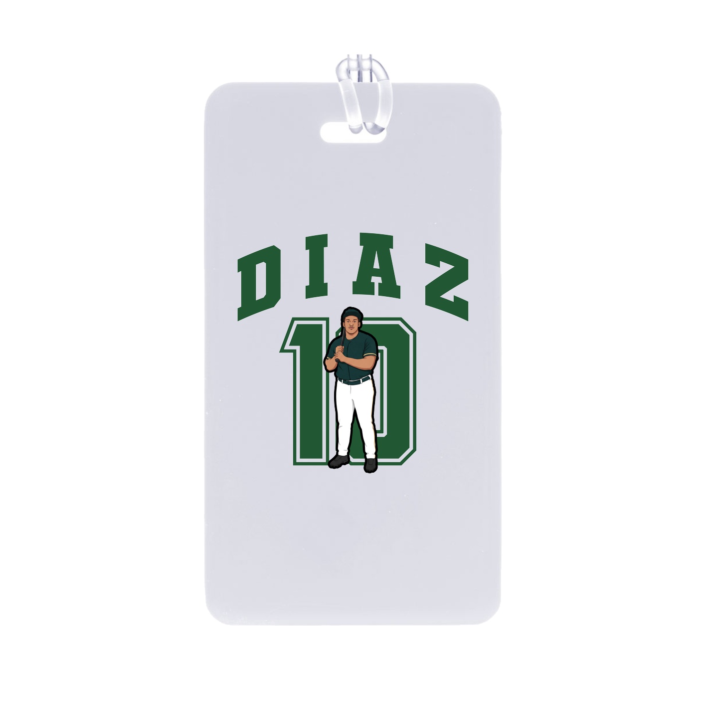 Bag Tag — Number in Classic