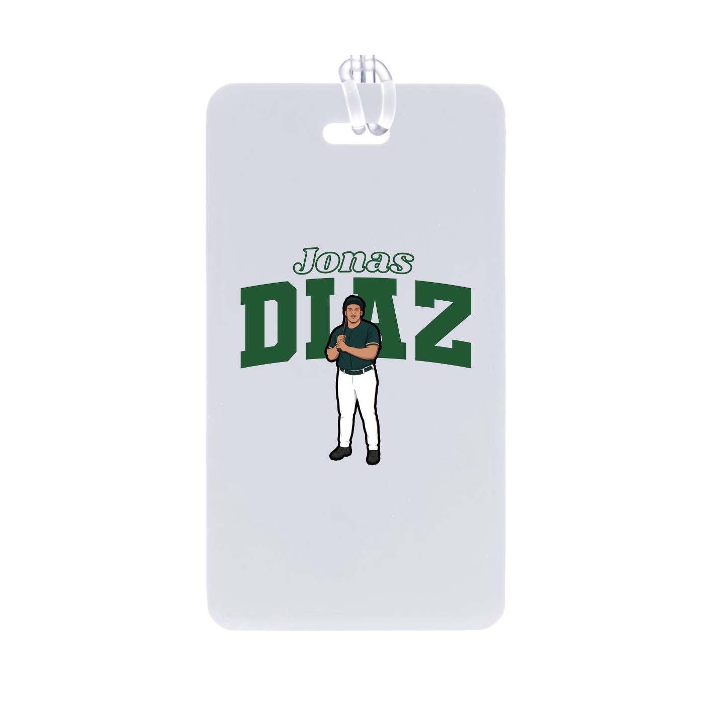 Bag Tag — Name Arch in Classic