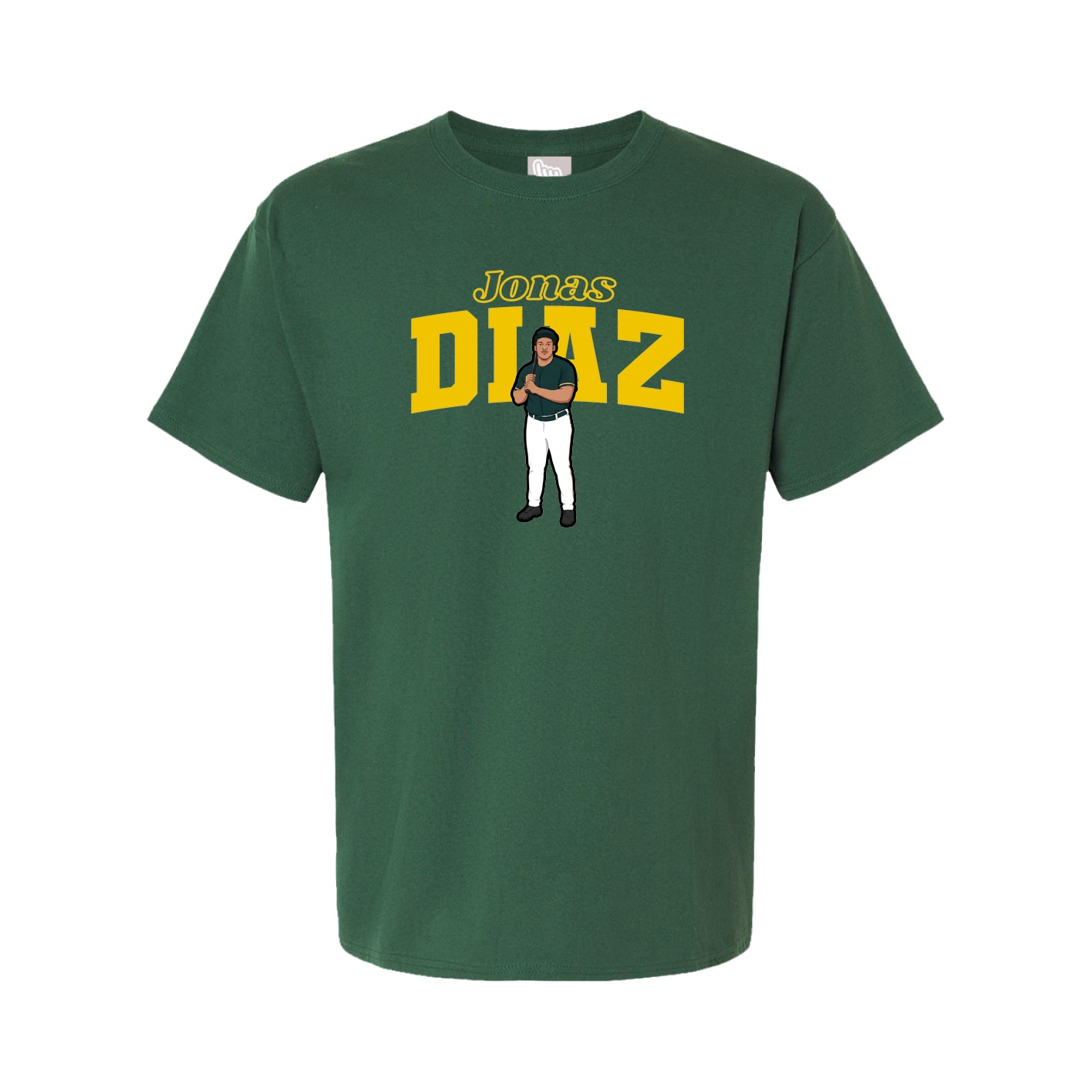 Tee — Name Arch in Green