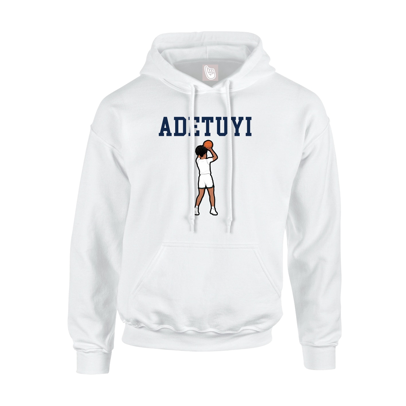 Hoodie — Shirsey in White