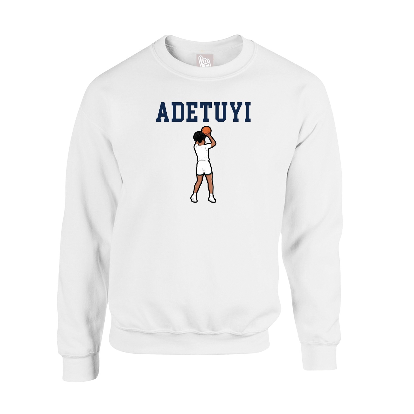 Fleece Crew — Shirsey in White