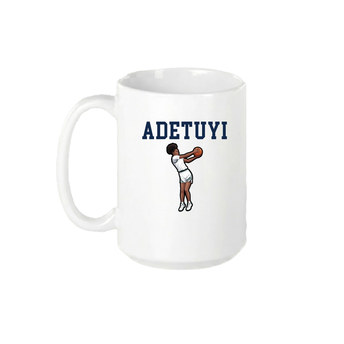 15oz Coffee Mug — Shirsey in White