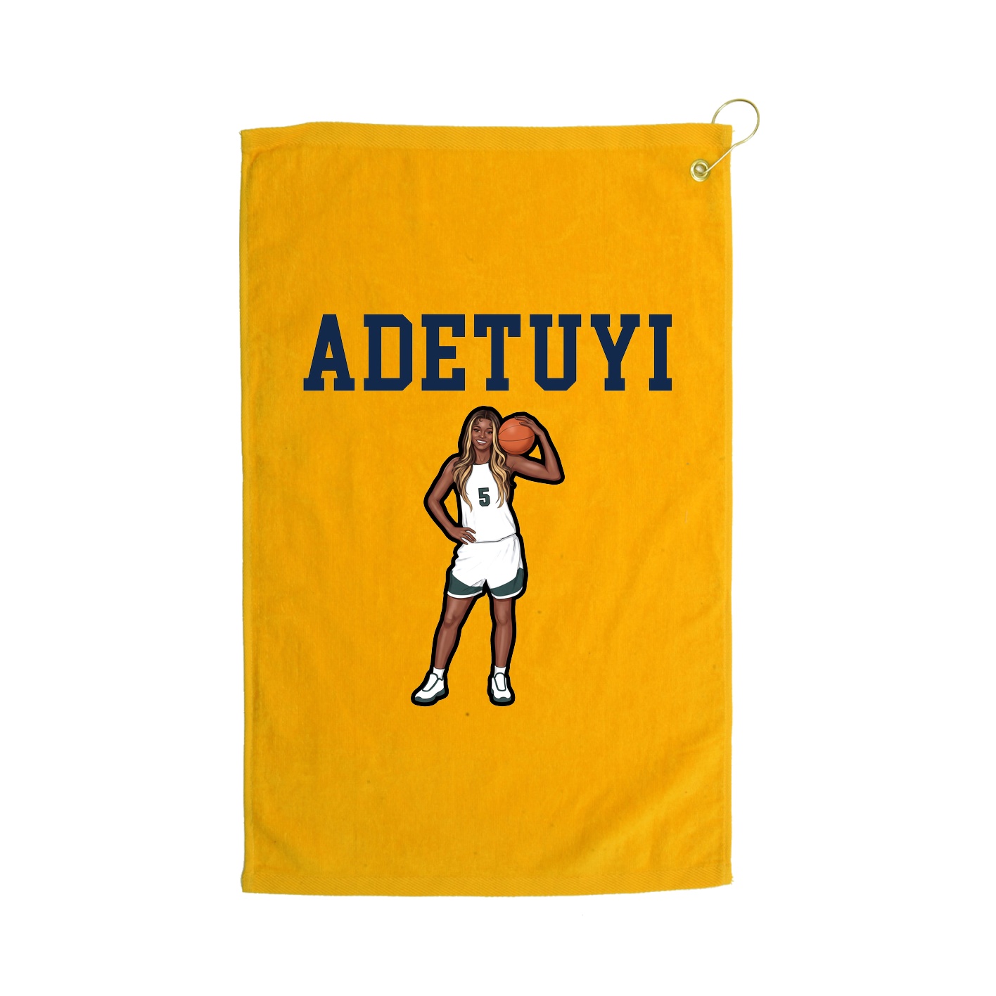 Golf Towel — Shirsey in Gold
