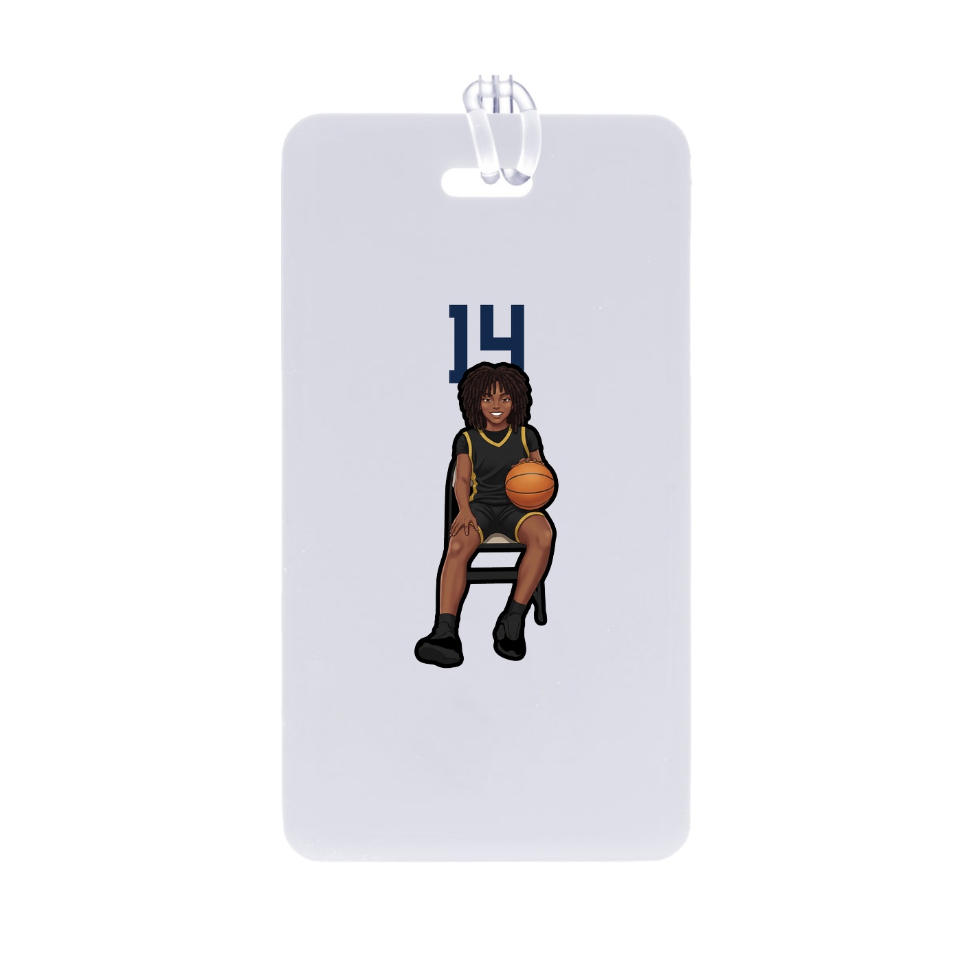 Bag Tag — Number Top in Classic