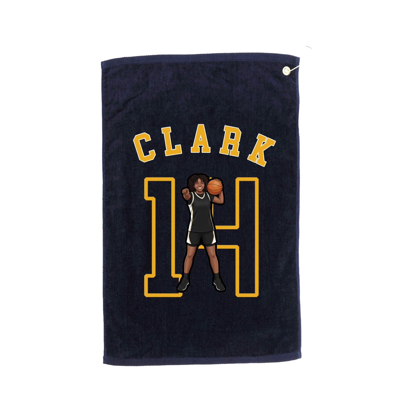 Golf Towel — Shirsey Arch in Navy