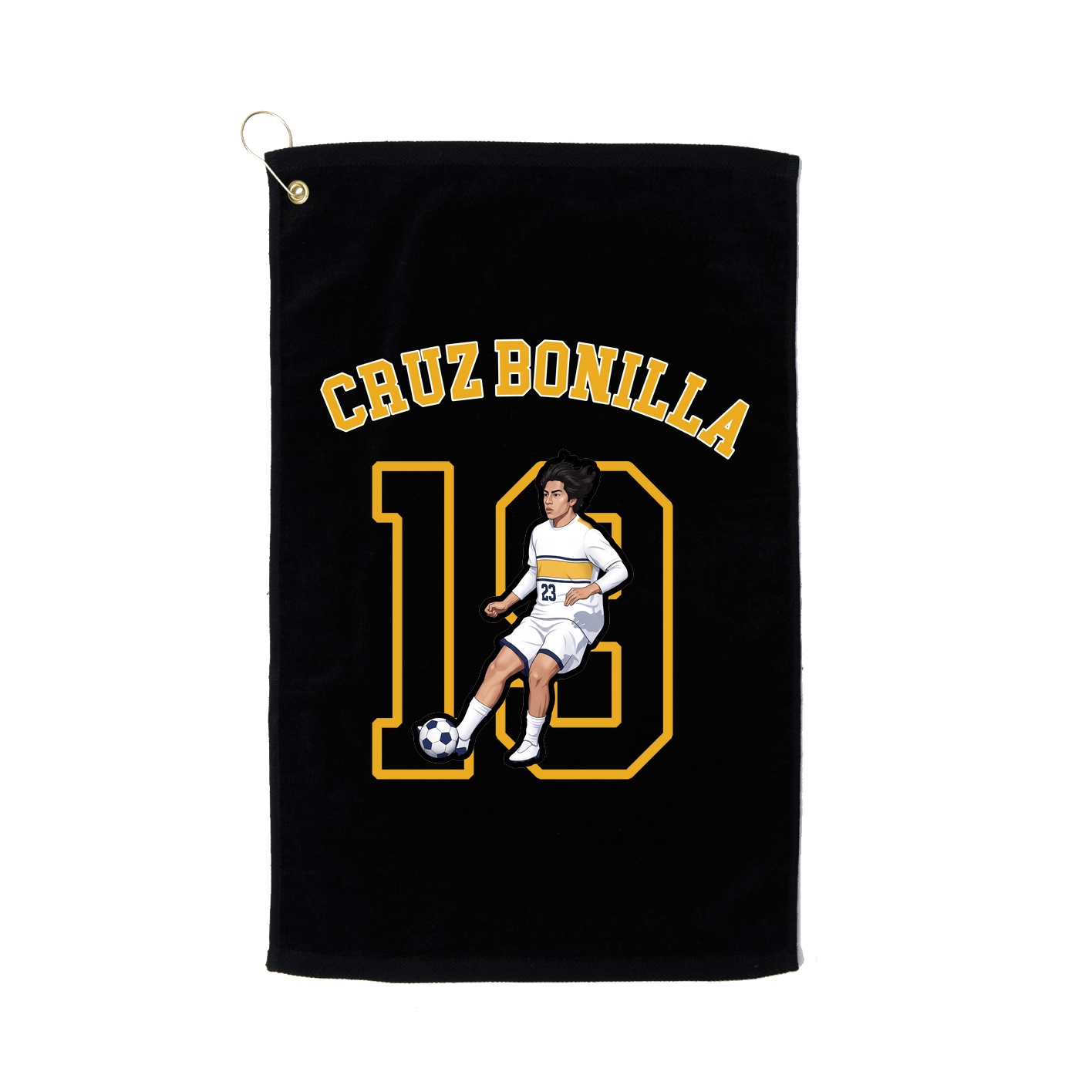 Golf Towel — Shirsey Arch in Black