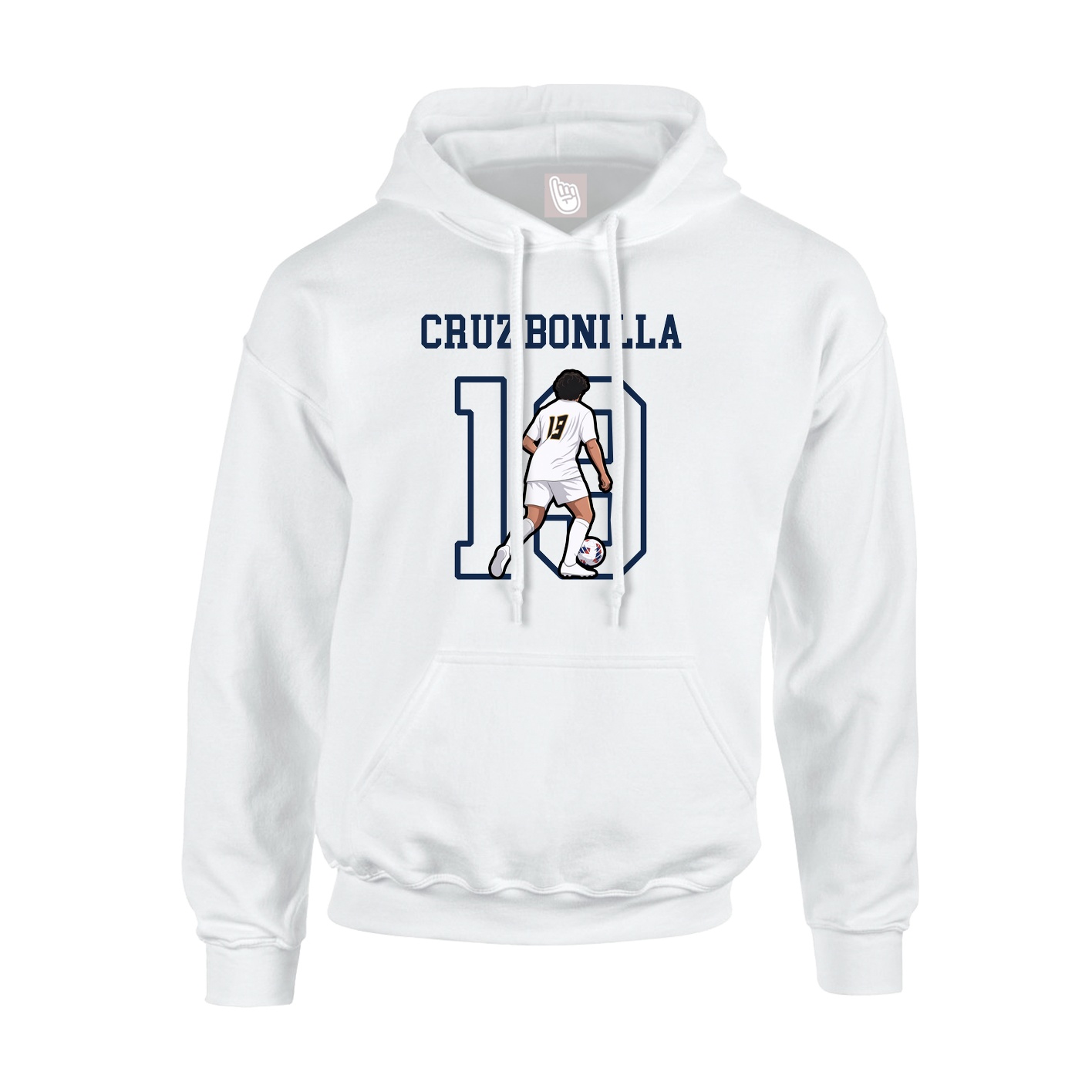 Youth Hoodie — Shirsey in White
