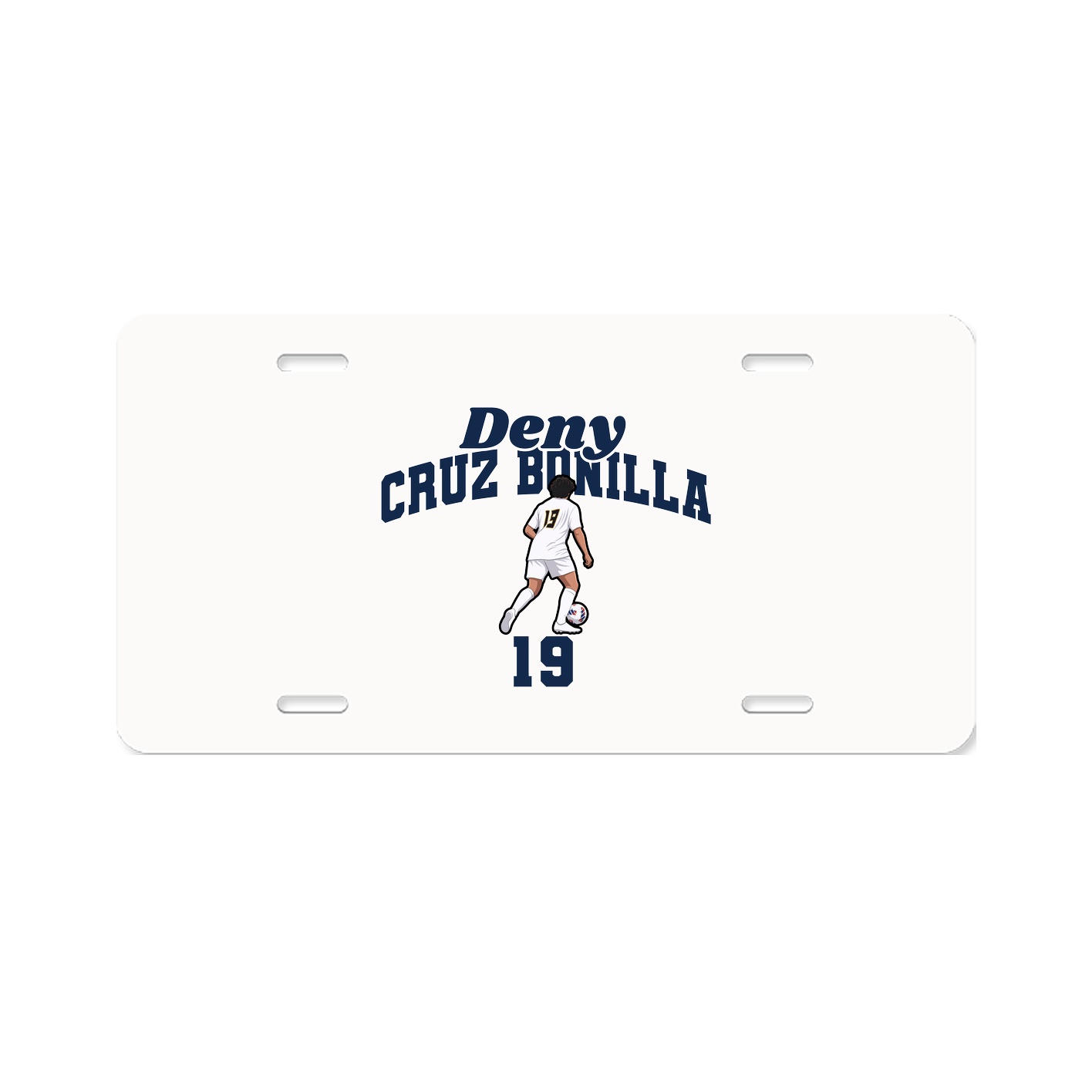 License Plate — Signature Arch in Classic