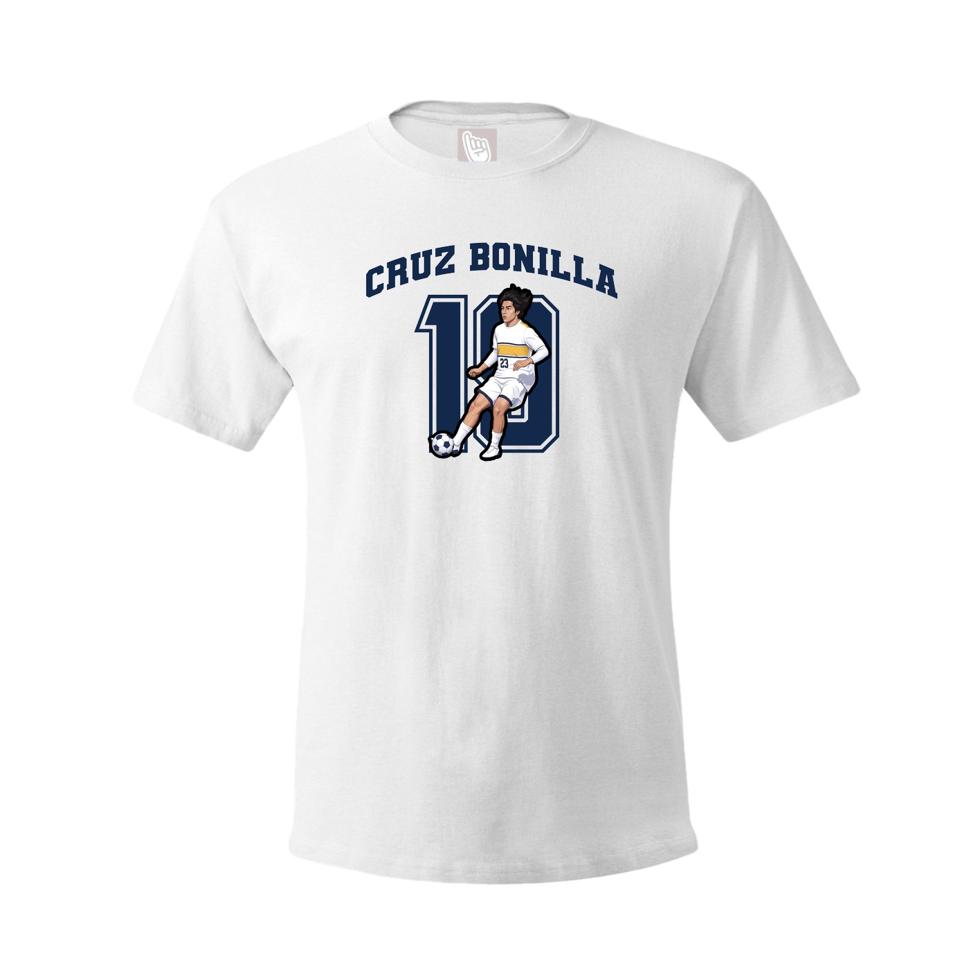 Tee — Number in White