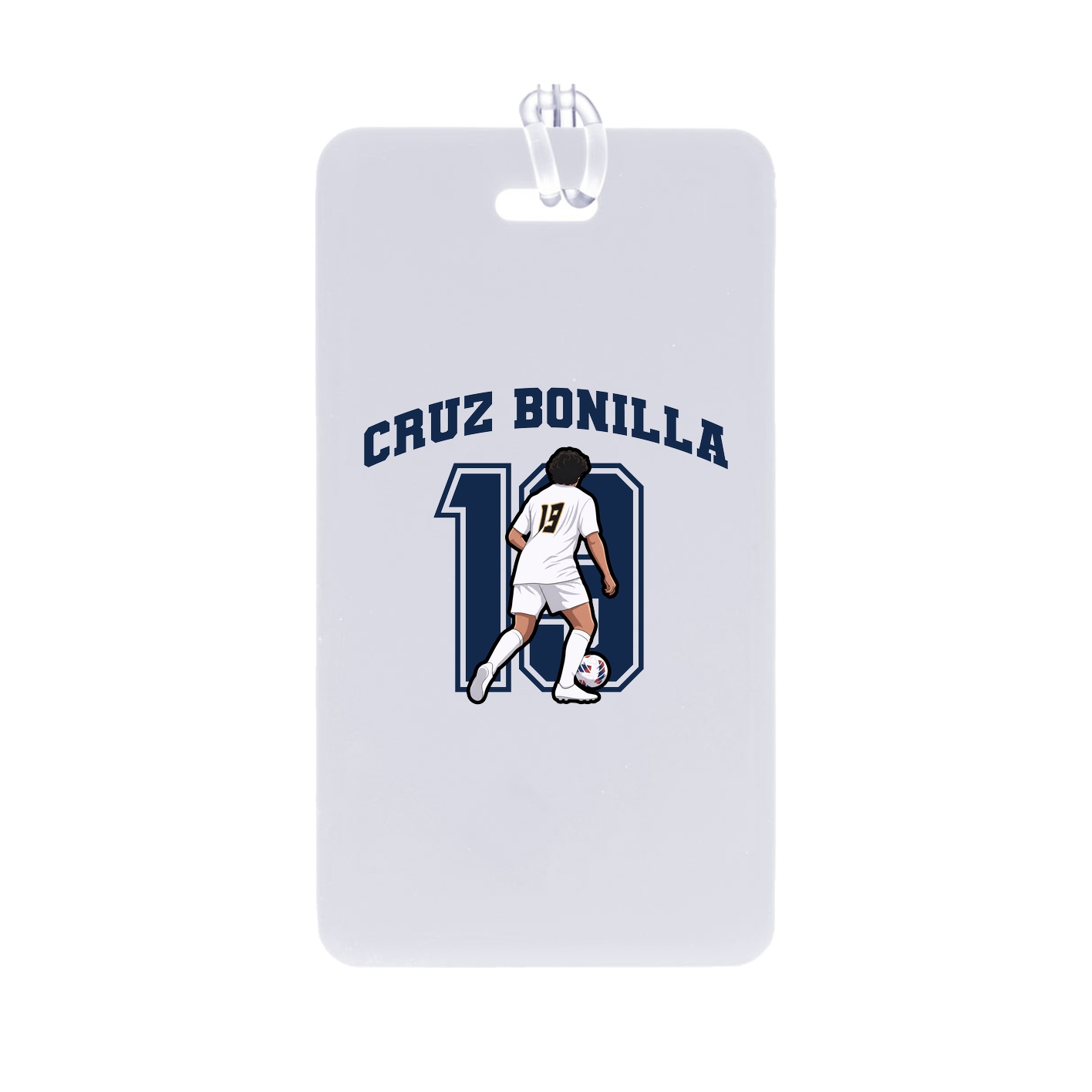 Bag Tag — Number in Classic