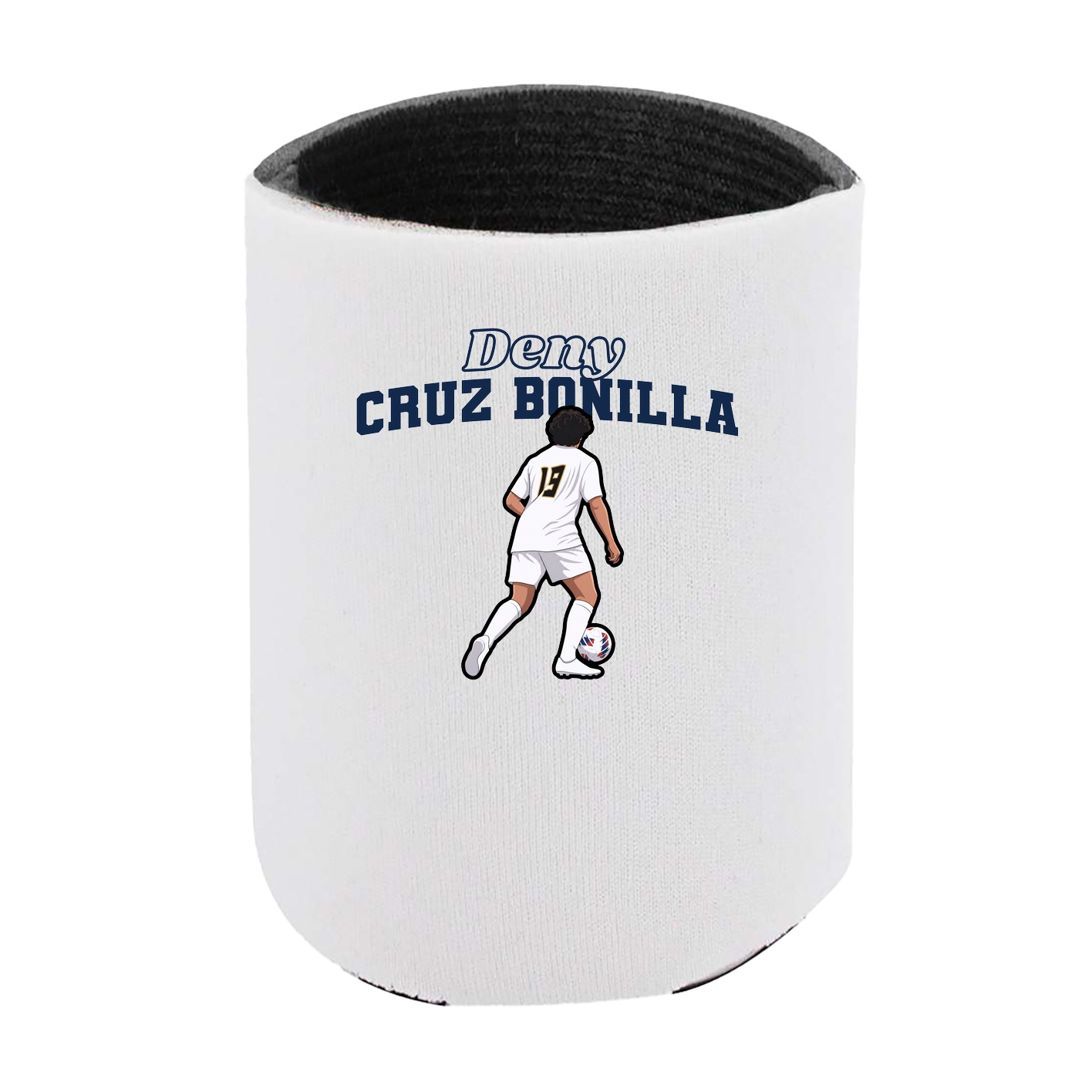 Can Holder — Name Arch in White
