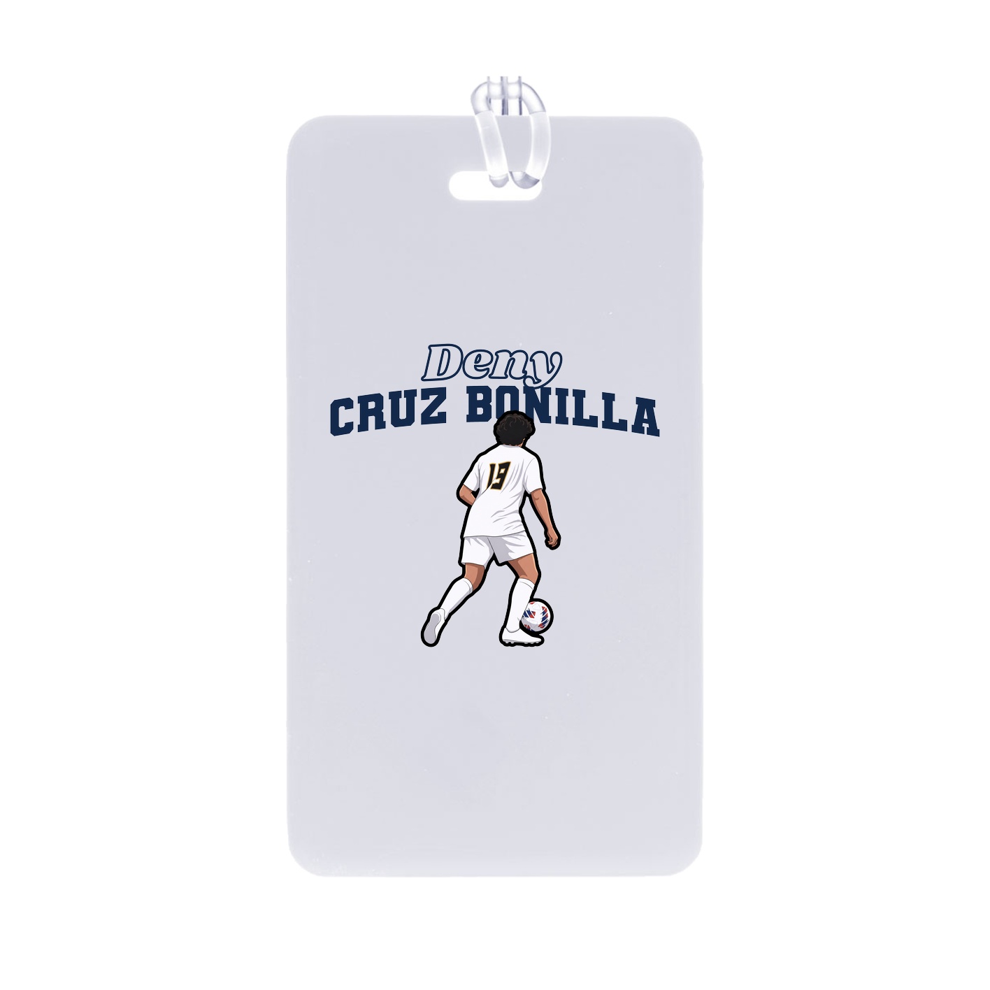 Bag Tag — Name Arch in Classic