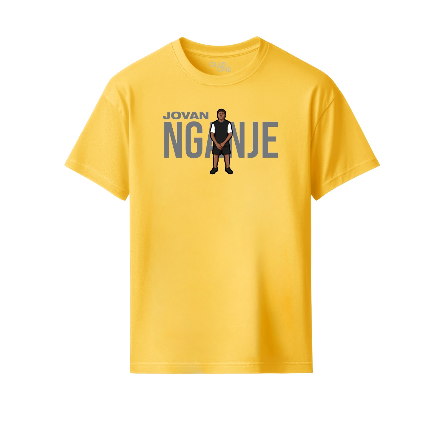 Youth Tee — Player Name in Yellow