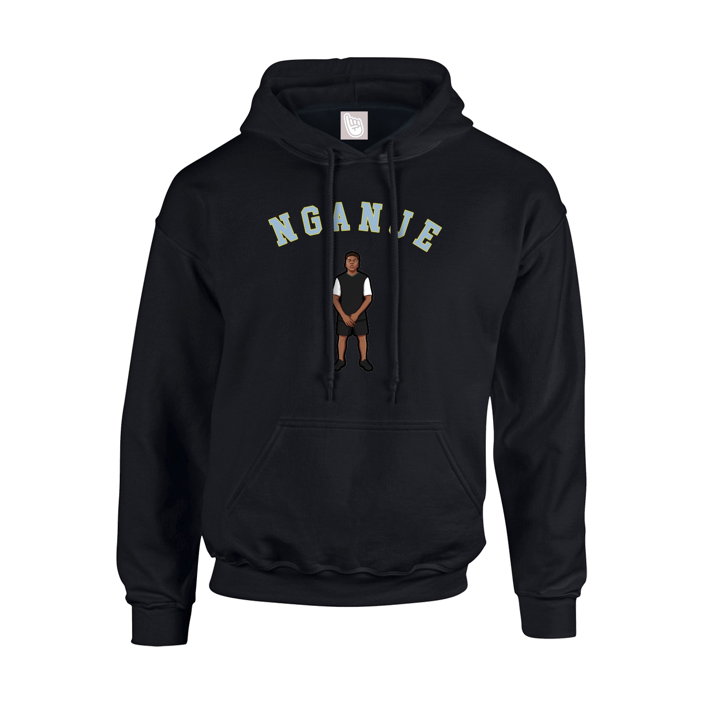 Youth Hoodie — Shirsey Arch in Black