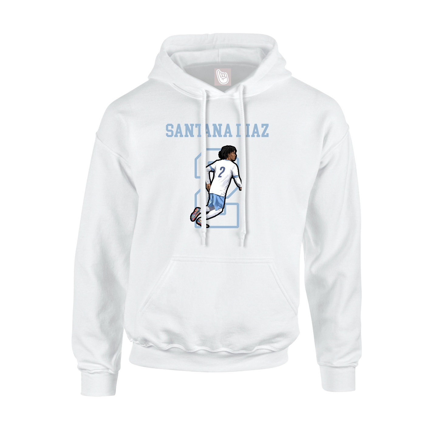Youth Hoodie — Shirsey in White