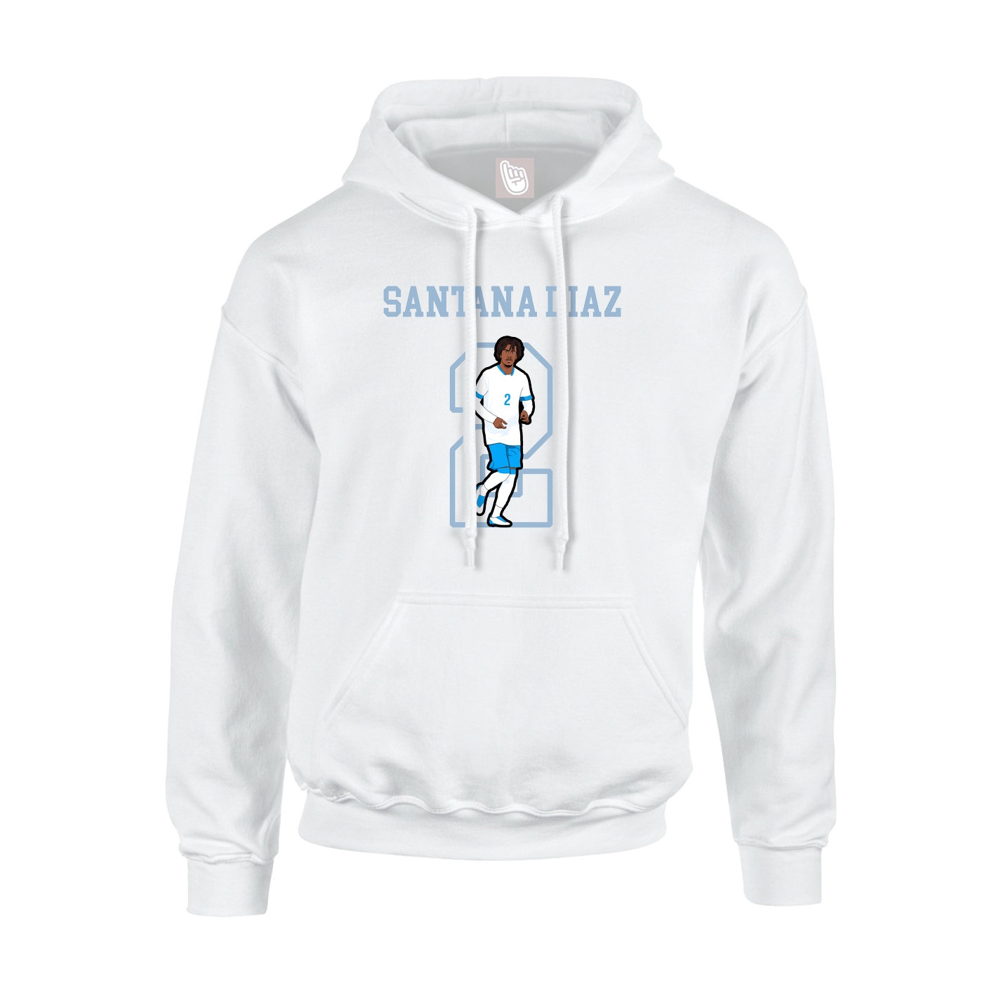 Youth Hoodie — Shirsey in White