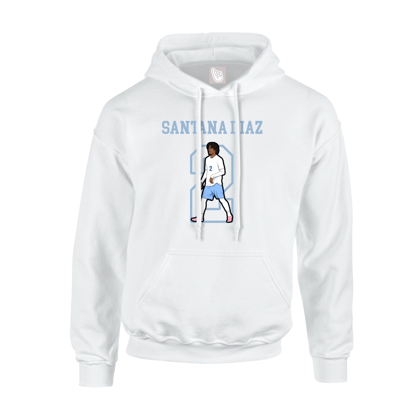 Hoodie — Shirsey in White
