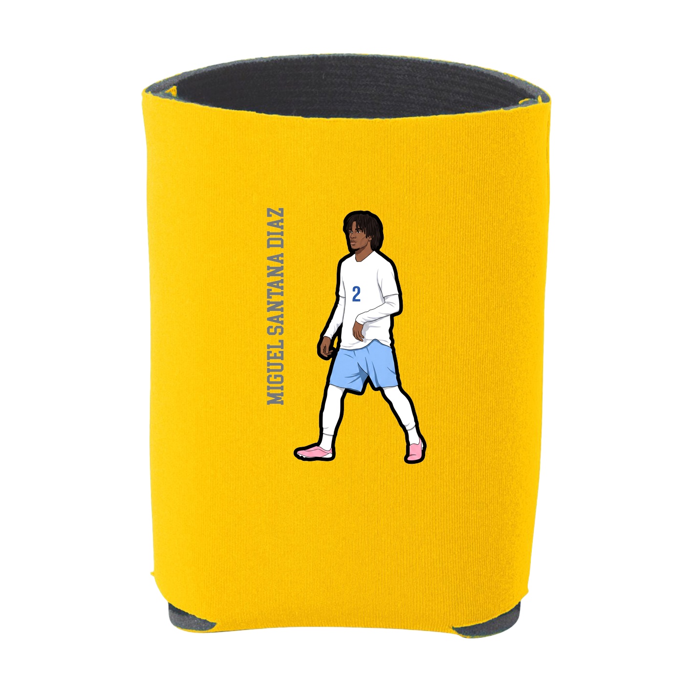 Can Holder — Name Vertical in Yellow